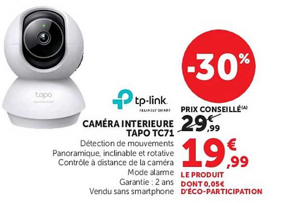 tp-link CAMÉRA INTÉRIEURE TAPO TC71