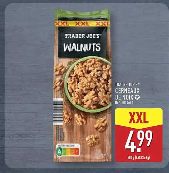 TRADER JOE'S CERNEAUX DE NOIX