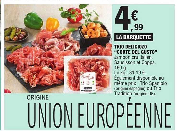 TRIO DELICIOZO “CORTE DEL GUSTO”