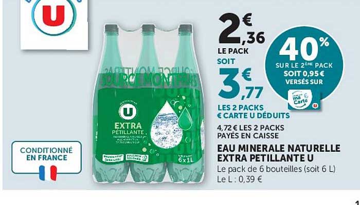 U EXTRA PETILLANTE U