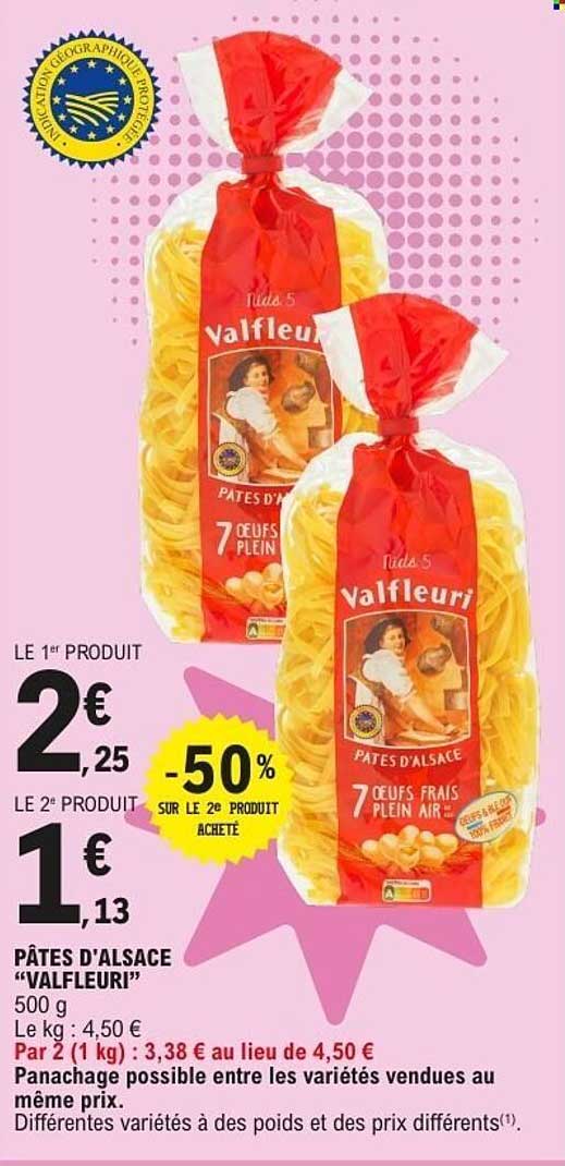 Valfleuri Pâtes d’Alsace