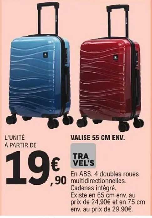 VALISE 55 CM ENV