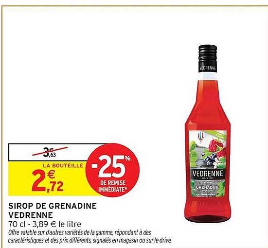 Vedrenne Grenadine