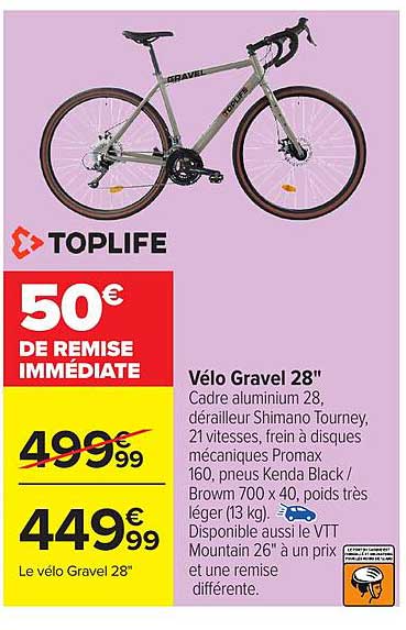 Vélo Gravel 28
