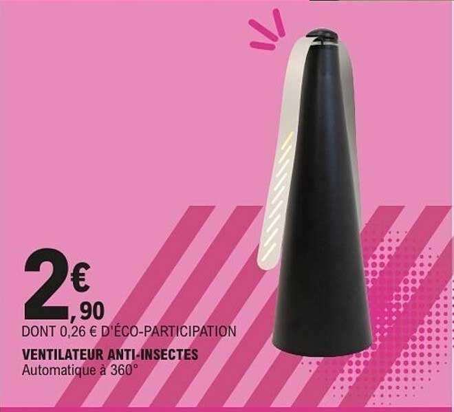 VENTILATEUR ANTI-INSECTES