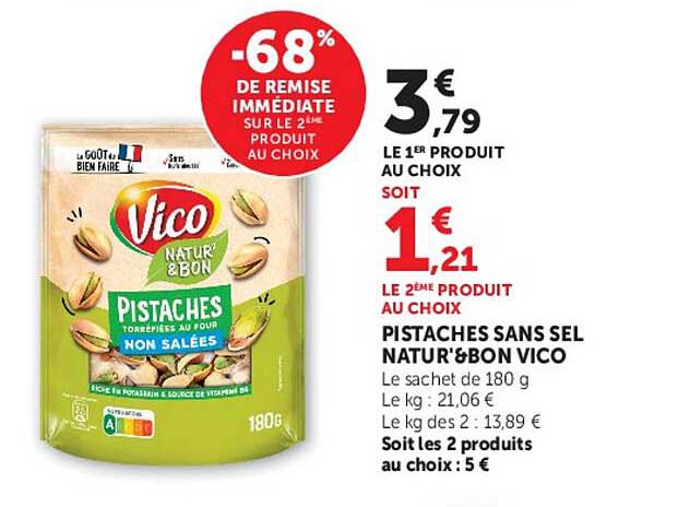 Vico Natur'&Bon Pistaches