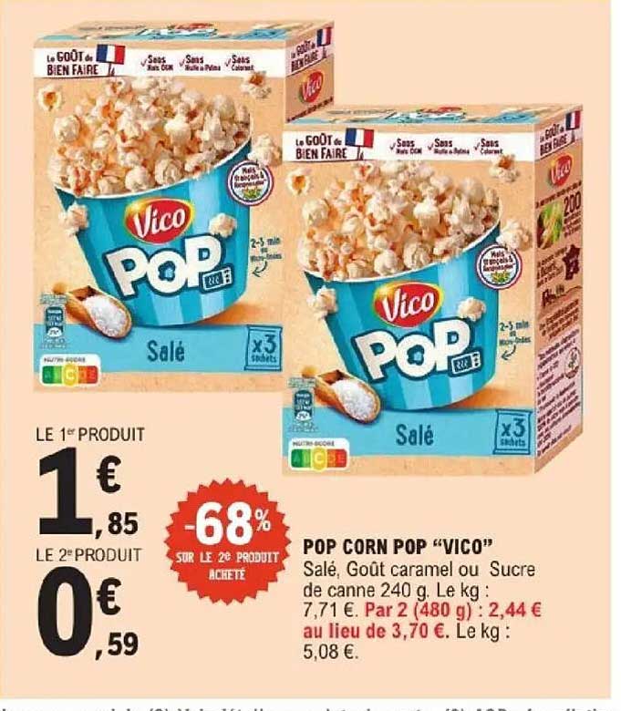 Vico Pop Salté