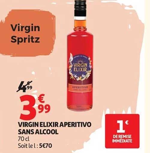 Virgin Elixir Aperitivo Sans Alcool