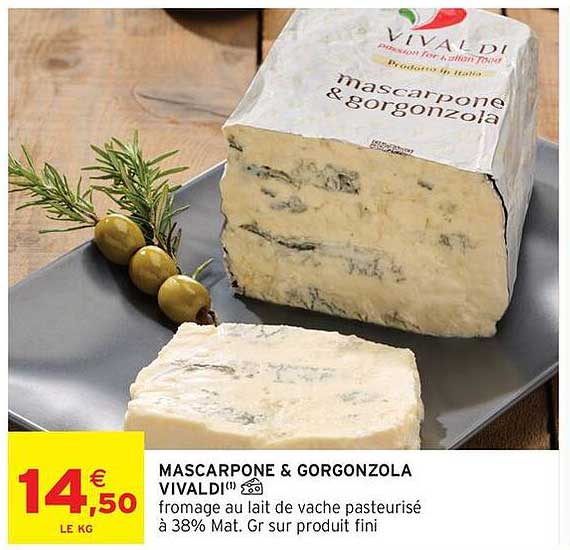 VIVALDI Mascarpone & gorgonzola