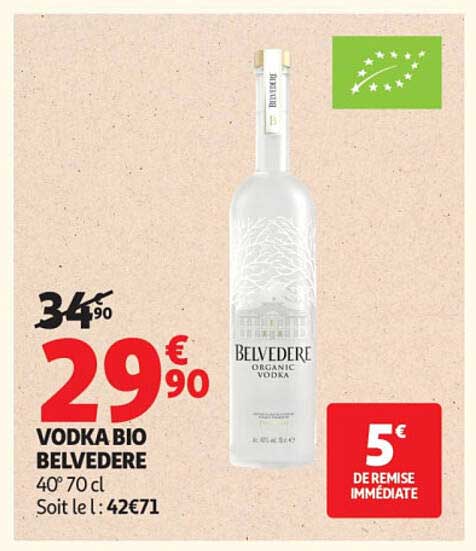 VODKA BIO BELVEDERE