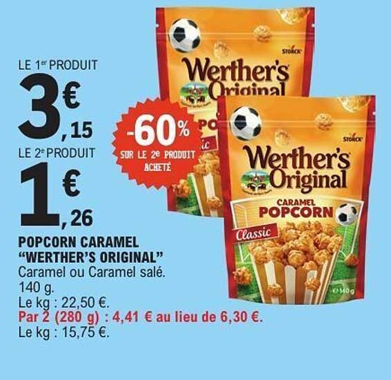 Werther’s Original Popcorn Caramel