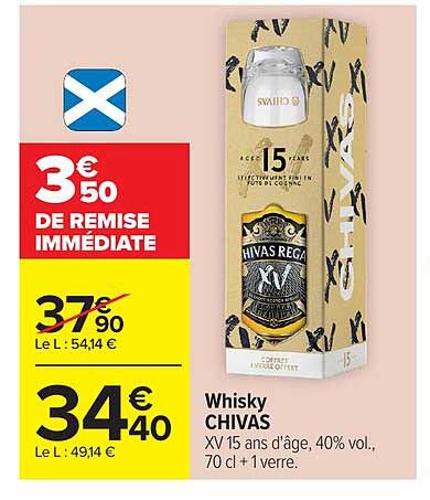 Whisky CHIVAS