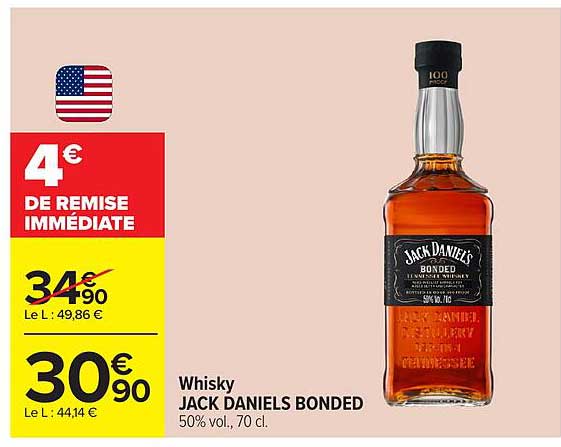 Whisky JACK DANIELS BONDED