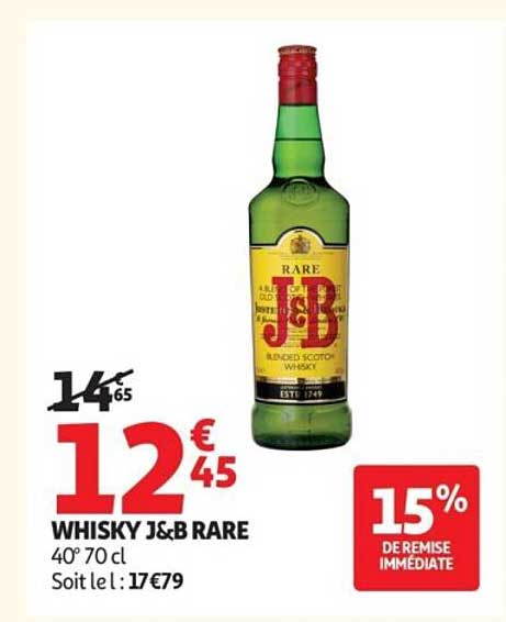 WHISKY J&B RARE