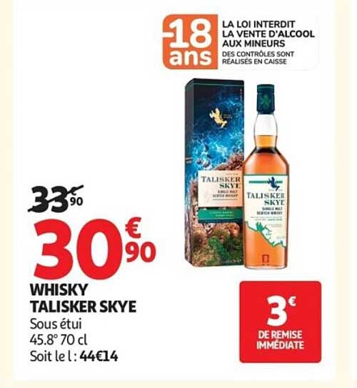 WHISKY TALISKER SKYE