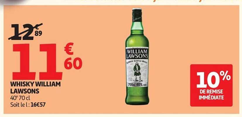 WHISKY WILLIAM LAWSONS