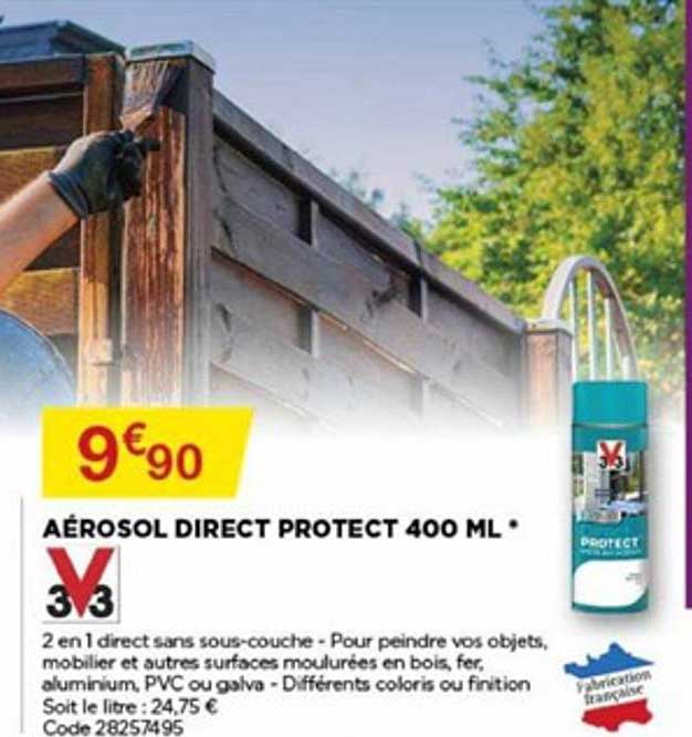 aérosol direct protect 400 ml 3v3