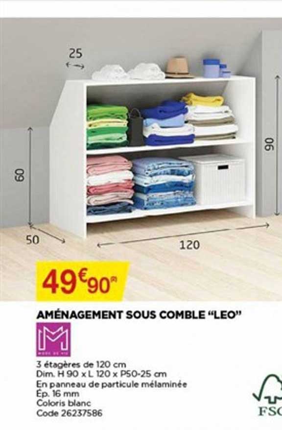 aménagement sous comble leo