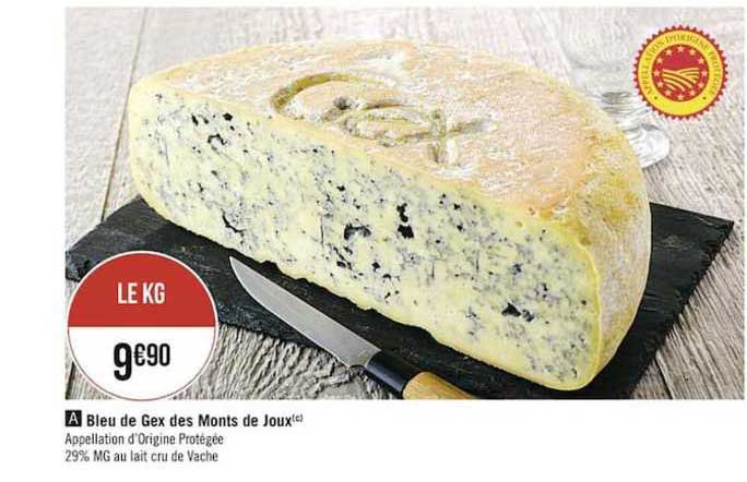 bleu de gex des monts de joux