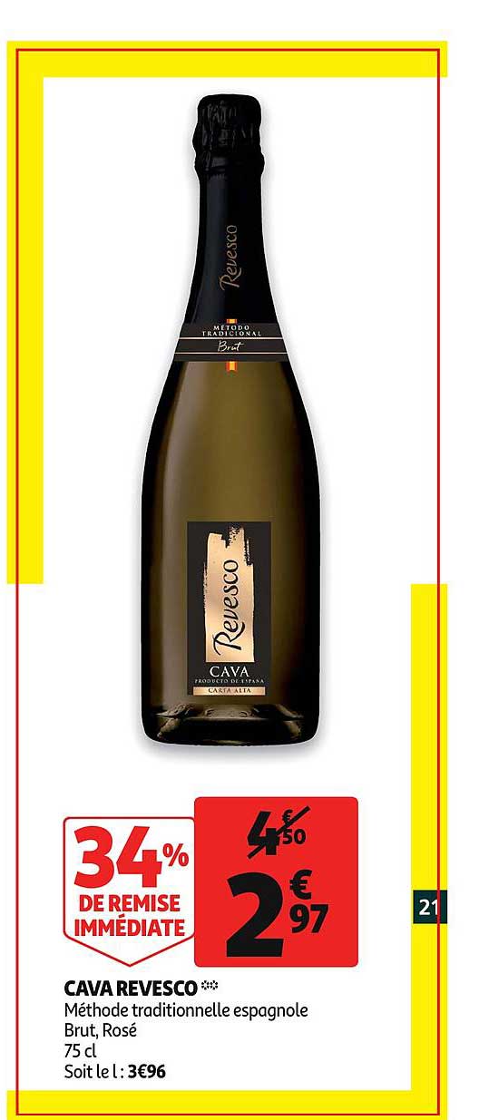 Cava Revesco 34% De Remise Immédiate