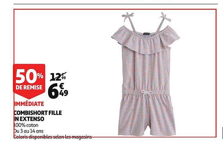 combishort fille in extenso