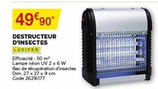 destructeur d'insectes lucifer