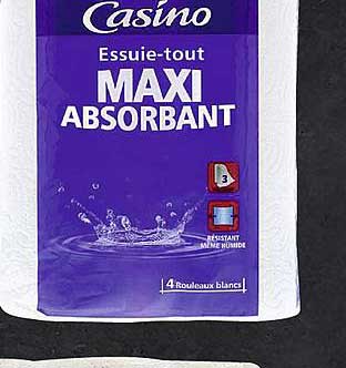essuie tout maxi absorbant