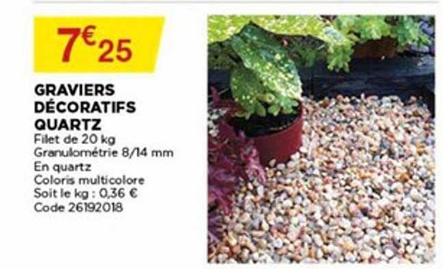 Graviers Décoratifs Quartz