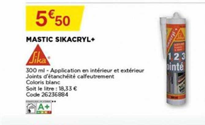 Mastic Sikacryl