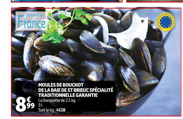 moules de bouchot de la baie de st brieuc spécialité traditionnelle garantie