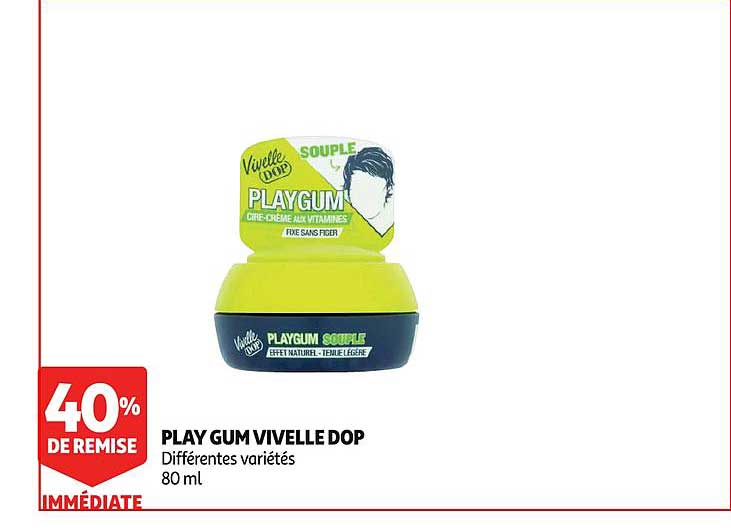 play gum vivelle dop 40% de remise immédiate