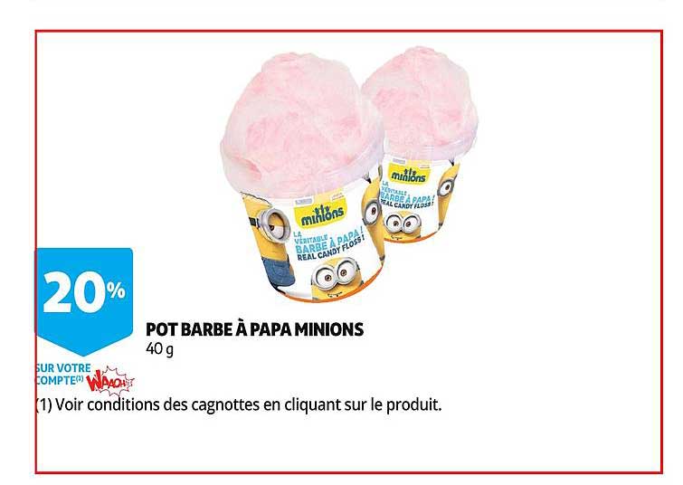 Pot Barbe à Papa Minions