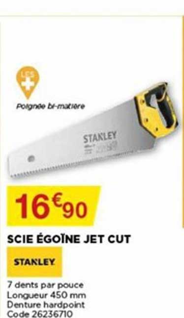 scie égoïne jet cut stanley