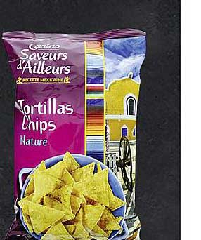 tortillas chips saveurs d'ailleurs