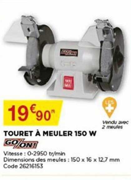touret à meuler 150 w go on!