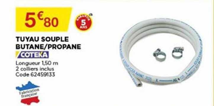 Tuyau Souple Butane Propane Coteka