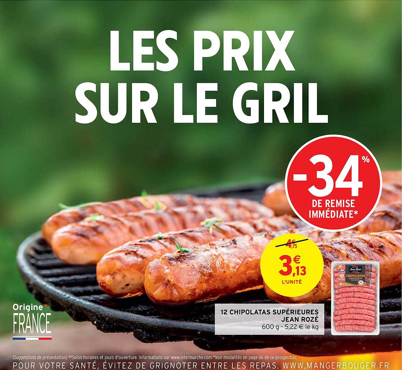 12 chipolatas supérieures jean rozé