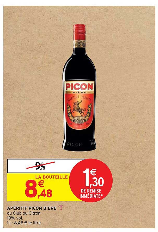 Apéritif Picon Bière
