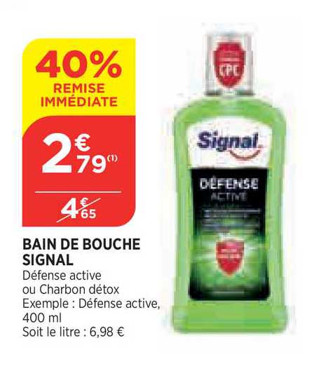 Bain De Bouche Signal