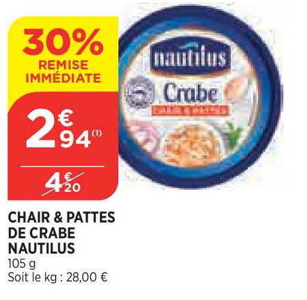 chair & pattes de crabe nautilus