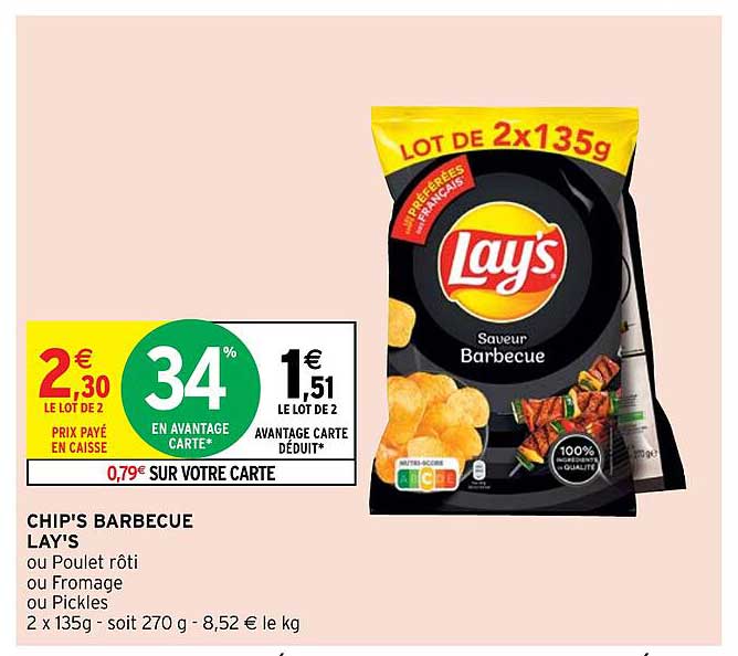 Chip's Barbecue Lay's