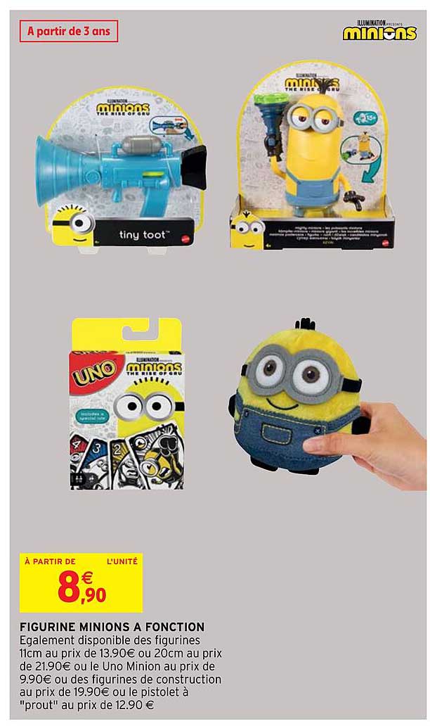 Figurine Minions à Fonction