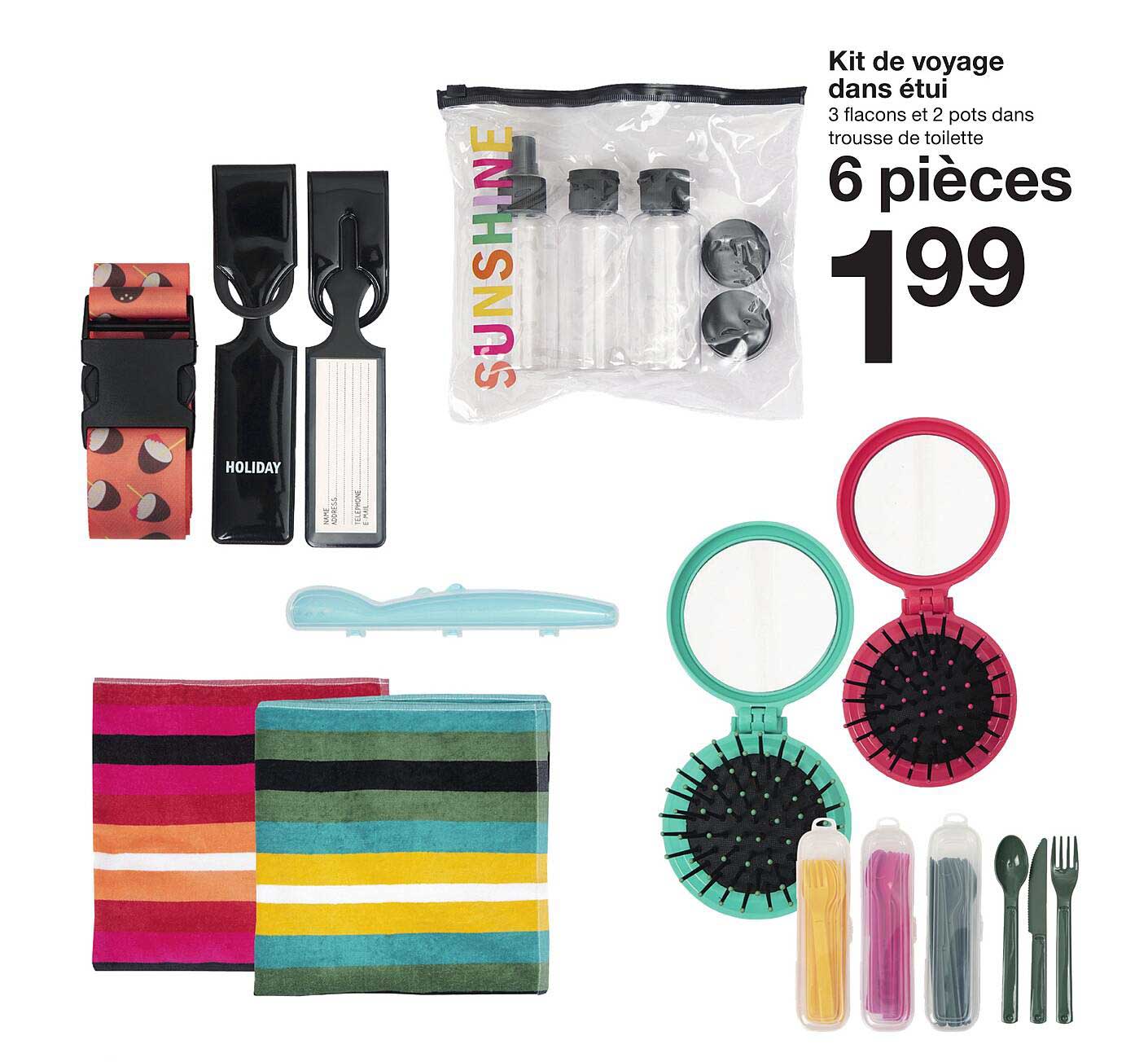 Kit De Voyage Dans étui