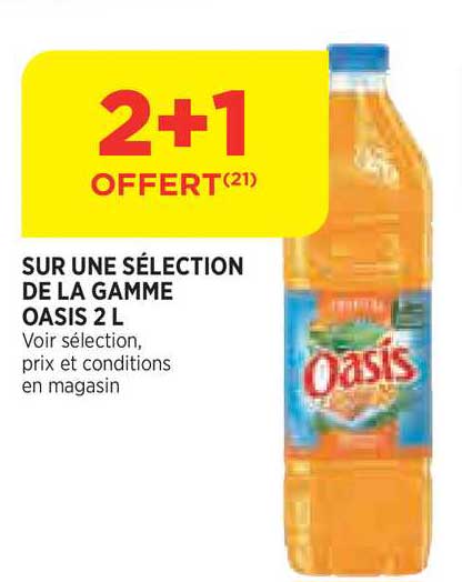 La Gamme Oasis 2 L