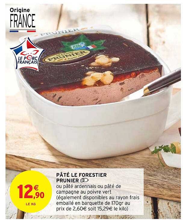 pâté le forestier prunier