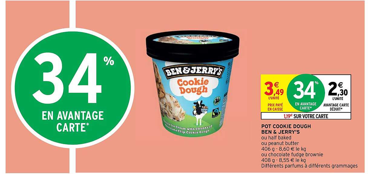 pot cookie dough ben & jerry's