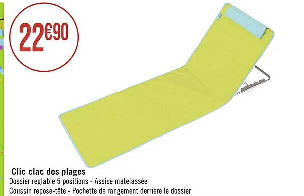 clic clac des plages