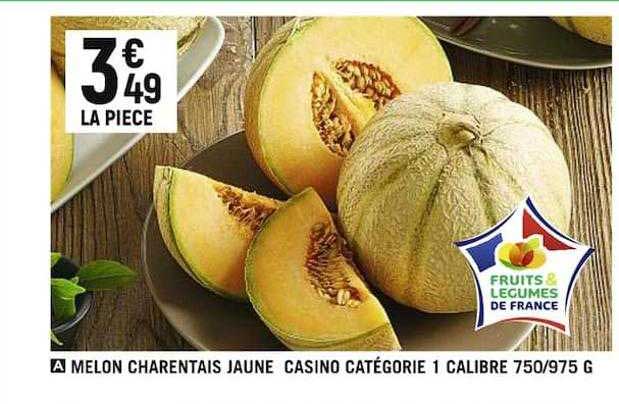 Melon Charentais Jaune Casino