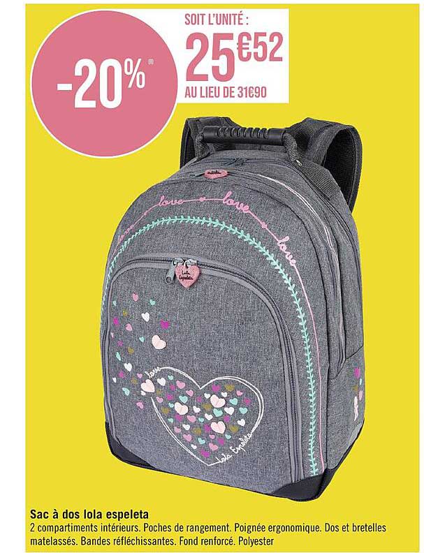 Sac à Dos Lola Espeleta