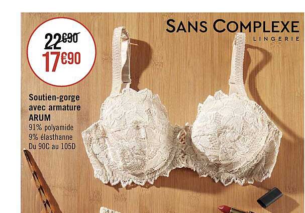 soutien-gorge avec armature arum